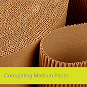 กระดาษคราฟท์ สำหรับทำลอนลูกฟูก (Corrugating Medium Paper)